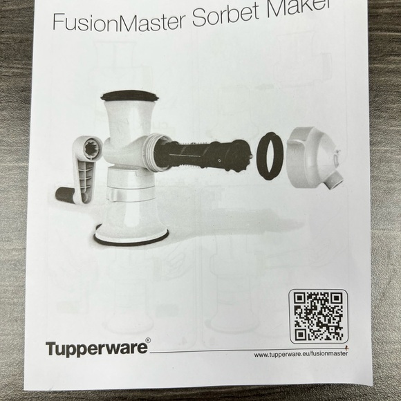 Tupperware Other - Tupperware FusionMaster Sorbet Maker New With Box